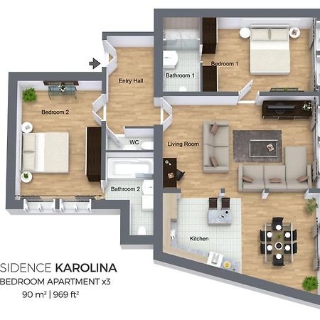 Residence Karolina Prague Room photo